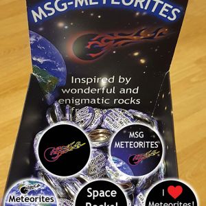 Meteorite badges