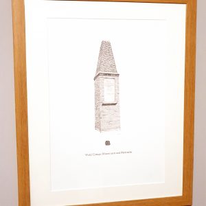 The Wold Cottage Meteorite Monument by Tom Hughes - Limited Edition Prints