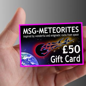 Msg-Meteorites Gift Cards