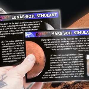 *Twin Pack* Lunar and Martian Soil Simulants as used by NASA