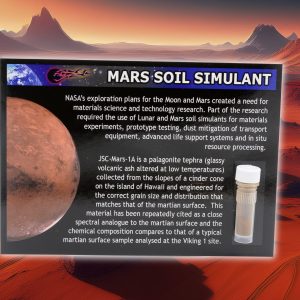 Mars Soil Simulant as used by NASA