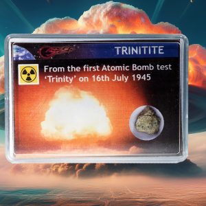 Trinitite - Impact Glass from the Trinity Nuclear Bomb Test (Medium size)