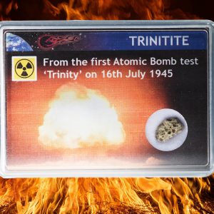 Trinitite - Impact Glass from the Trinity Nuclear Bomb Test (Small size)